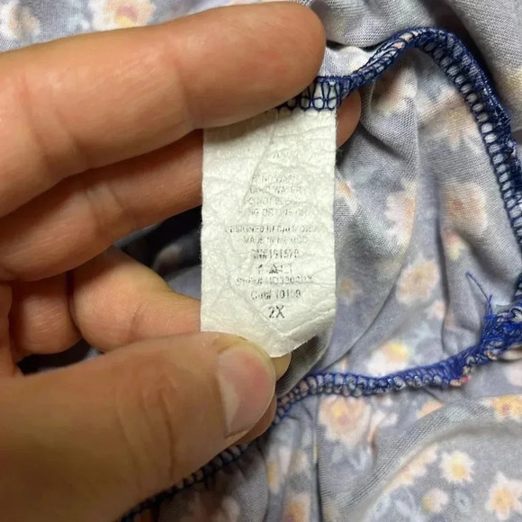 Haptics By Holly Harper Floral Maxi Dress Size 2X - Picture 7 of 7